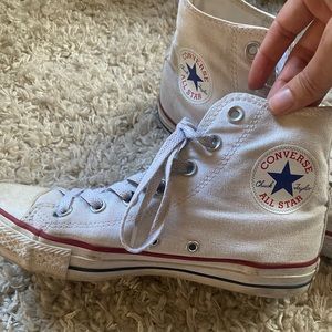 White High Top Converse